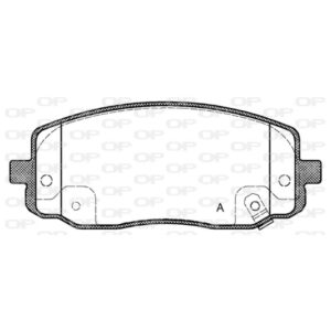 Pastiglia Freno BPA1133.02