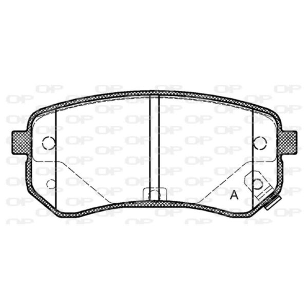 Pastiglia Freno BPA1135.02