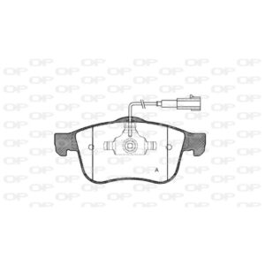 Pastiglia Freno BPA1183.02