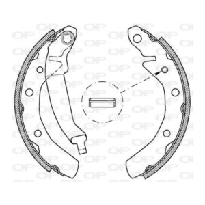 Ganascia Freno BSA2032.00