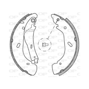 Ganascia Freno BSA2048.00