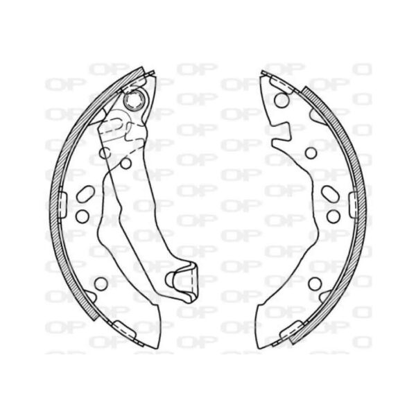 Ganascia Freno BSA2056.00