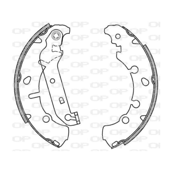 Ganascia Freno BSA2066.00