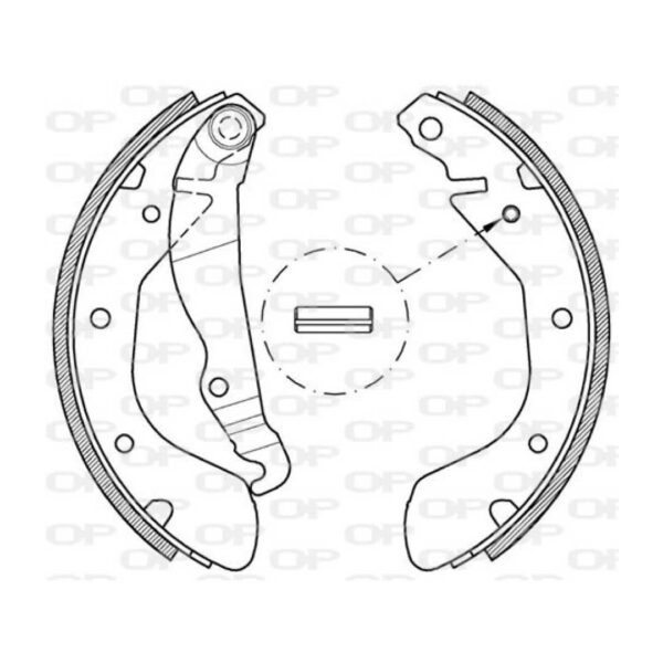 Ganascia Freno BSA2138.00