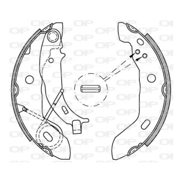 Ganascia Freno BSA2161.00