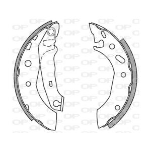 Ganascia Freno BSA2167.00