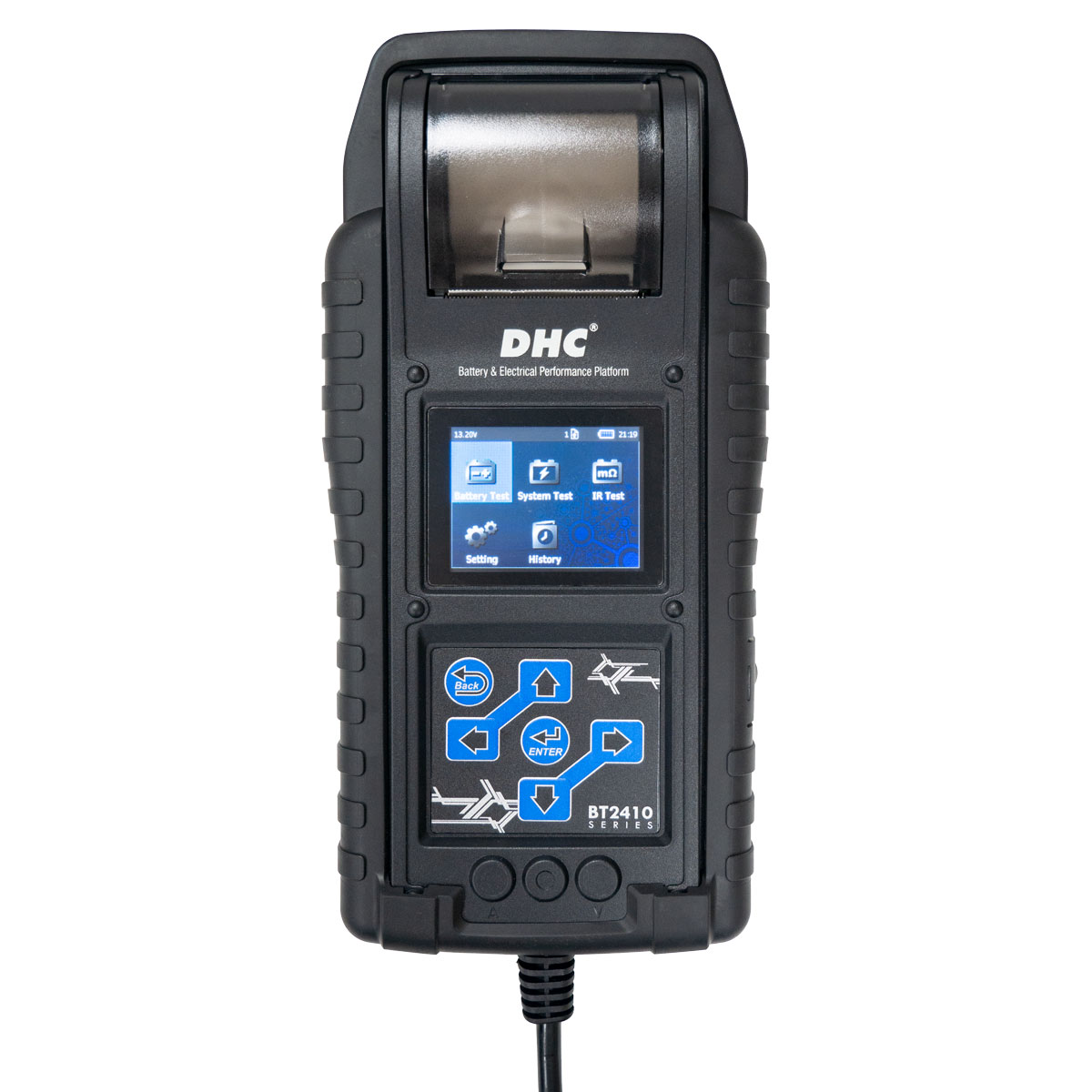 BT2410 – Tester Batteria Professionale 6V / 12V con Test Sistema 24V e Stampante Integrata