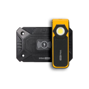 Lampada da Lavoro HEXA PLUS 1000 Lumen – Con Base Magnetica di Ricarica Wireless – Powerbank USB – IP54 IK07 – Batteria Li-ion 2600mAh