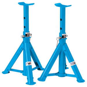 Coppia di cavalletti con altezza regolabile