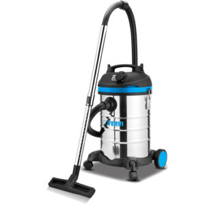 Aspirapolvere Aspiraliquidi 30 L con Presa per Elettrodomestici – 1400W