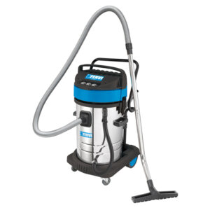 Aspirapolvere Aspiraliquidi Industriale 80 L con 2 Motori – 2000W